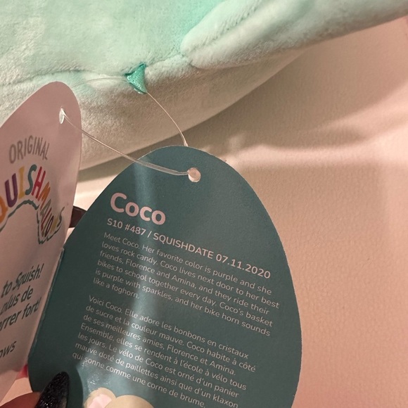 NWT SQUISHMALLOWS COCO 10" - Picture 4 of 5